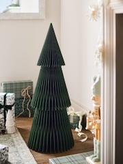 Green 3ft Paper Christmas Tree - Image 1 of 3