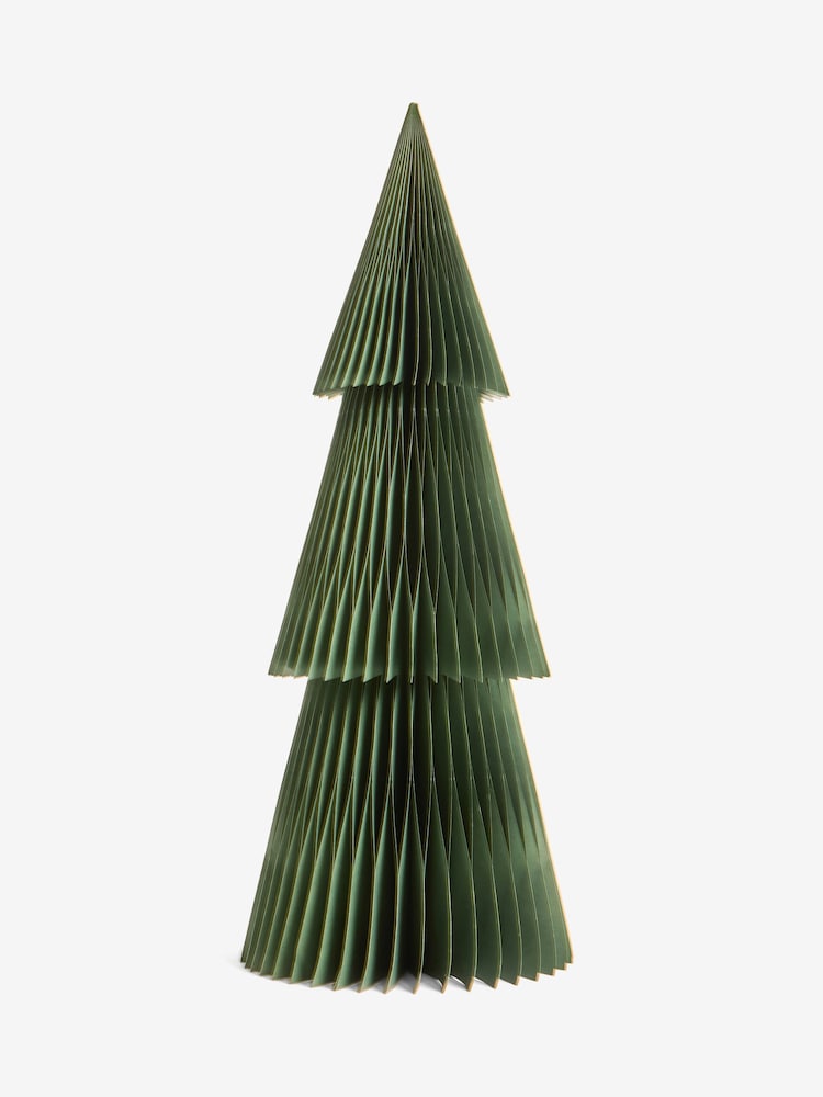 Green 3ft Paper Christmas Tree - Image 2 of 3
