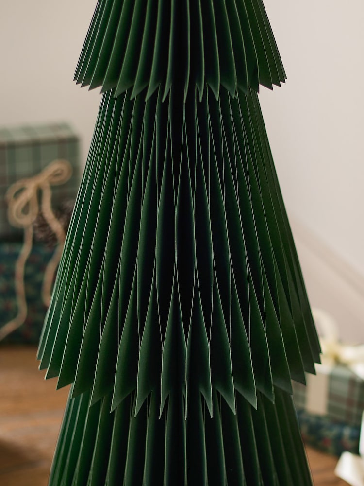 Green 3ft Paper Christmas Tree - Image 3 of 3