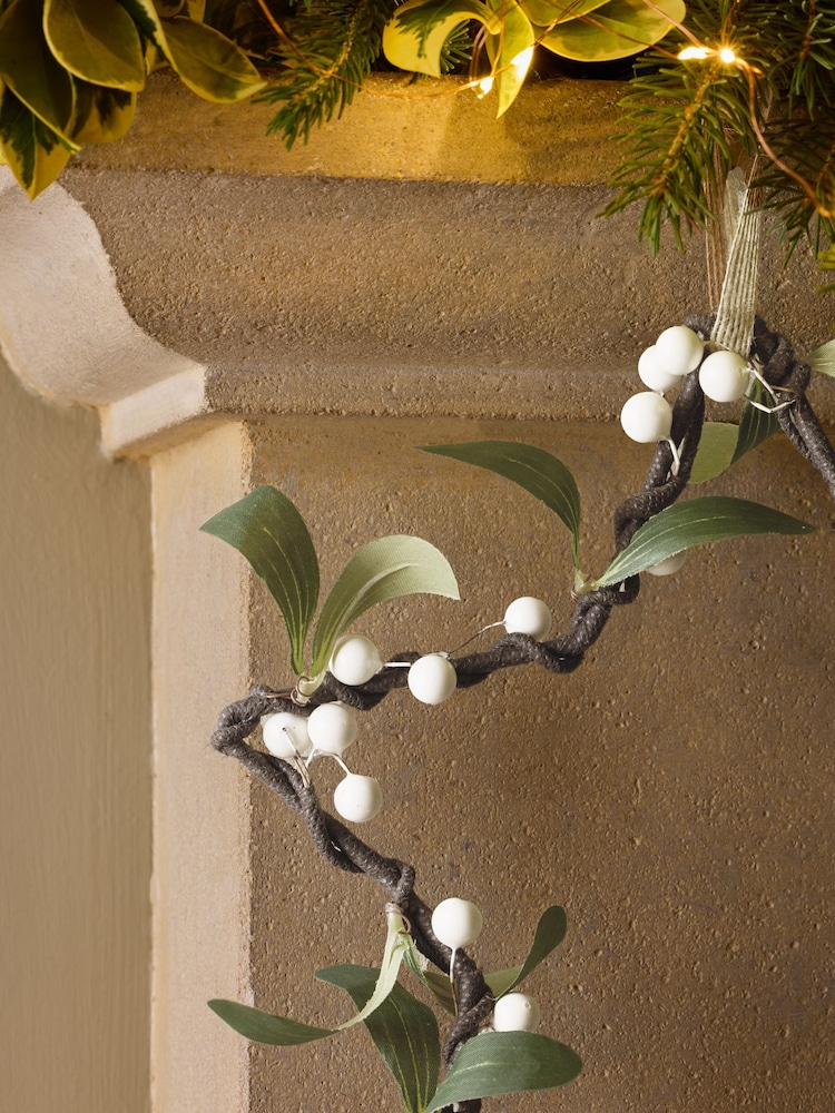 Green Faux Star Hanging Christmas Decoration - Image 3 of 3