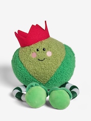 Brussel Sprout Novelty Plush Small Christmas Decoration with Dangly Legs - Image 1 of 1