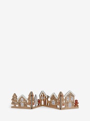 Wood Light Up House Christmas Scene - Image 3 of 5