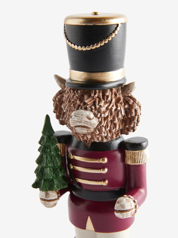 Hamish The Highland Cow Christmas Nutcracker - صورة 3 من 3