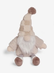 Natural Plush Christmas Gonk Ornament - Image 3 of 3