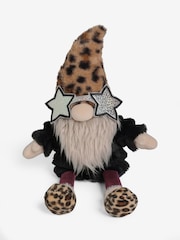 Black/Animal Plush Christmas Gonk Ornament - Image 3 of 4