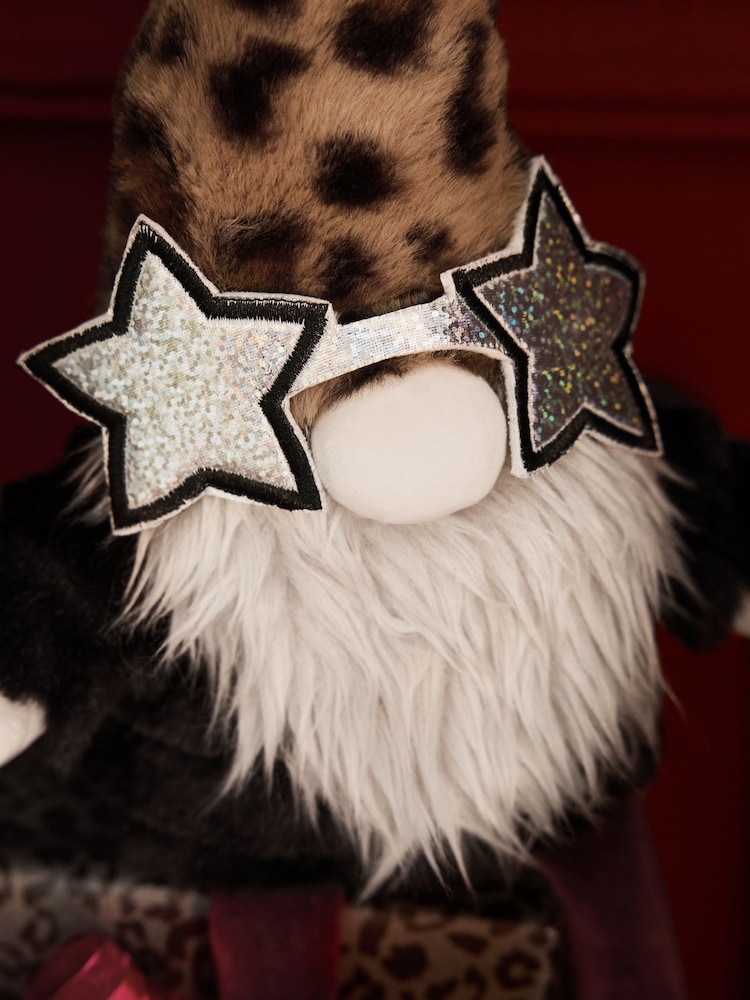 Black/Animal Plush Christmas Gonk Ornament - Image 4 of 4