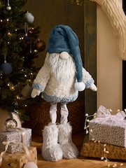 Natural Skandi Christmas Gonk With Extentable Legs - Image 1 of 5