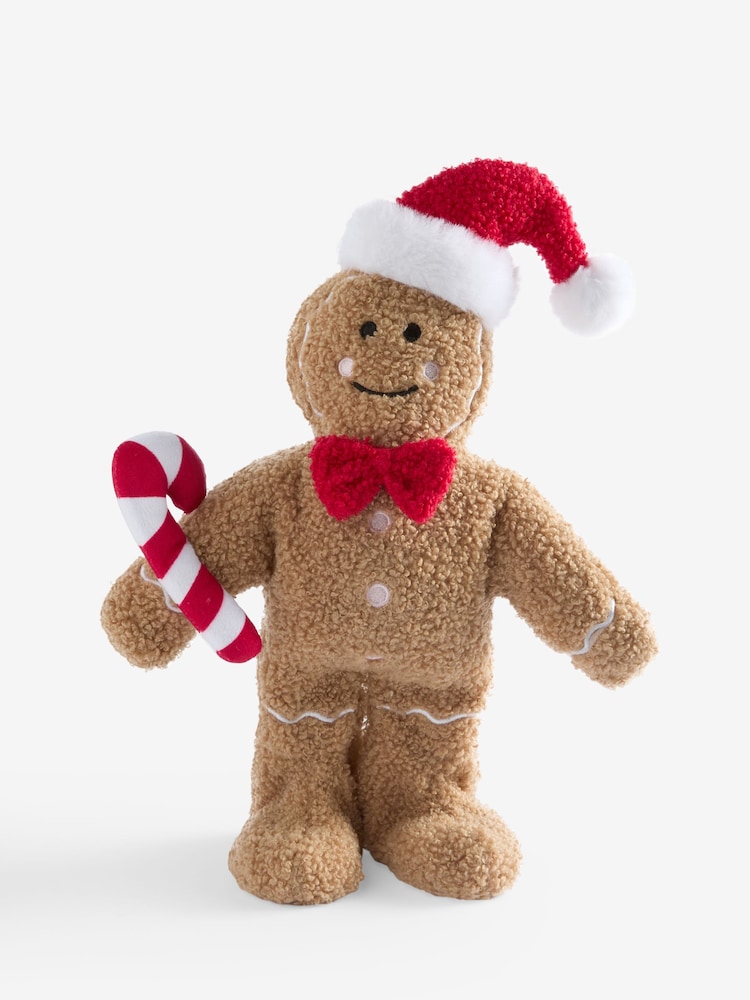 Brown Musical Dancing Christmas Gingerbread Man - Image 1 of 1