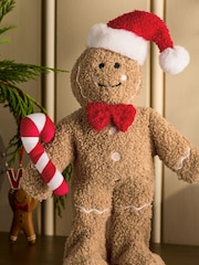 Brown Musical Dancing Christmas Gingerbread Man - Image 3 of 4