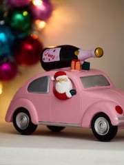 Retro Santa Christmas Car Ornament - Imagen 2 de 3
