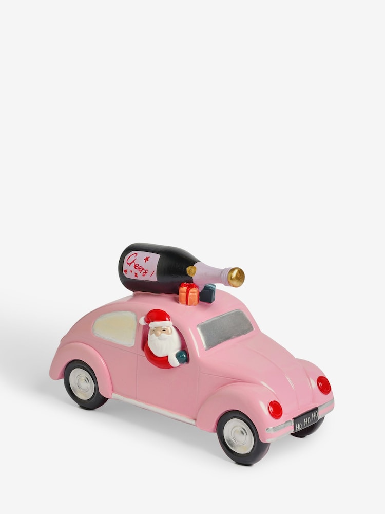 Retro Santa Christmas Car Ornament - Imagen 3 de 3