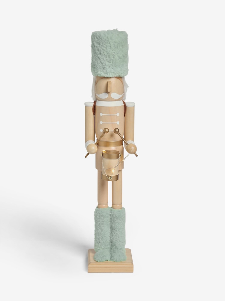 Natural Medium Christmas Nutcracker Ornament - Image 4 of 4
