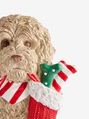 Louie The Labradoodle Christmas Ornament - صورة 2 من 2
