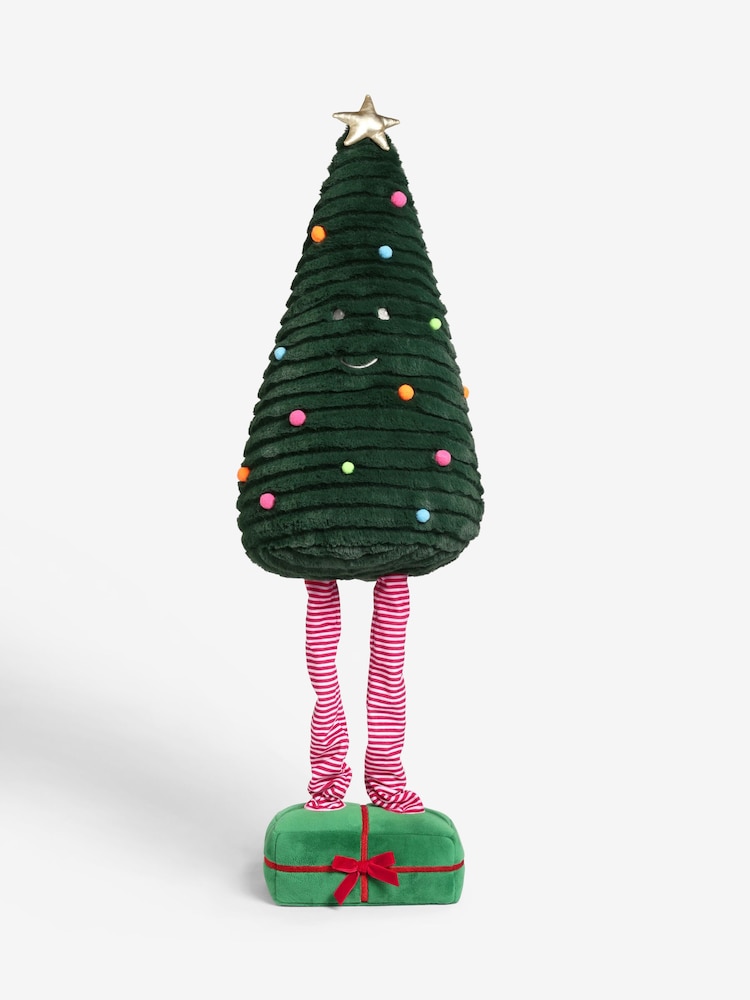 Green Novelty Plush Large Christmas Tree Ornament - Image 1 of 2