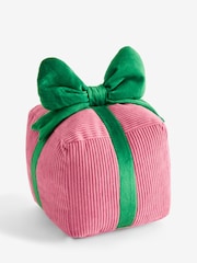 Bright Plush Present Christmas Ornament - Image 4 of 6