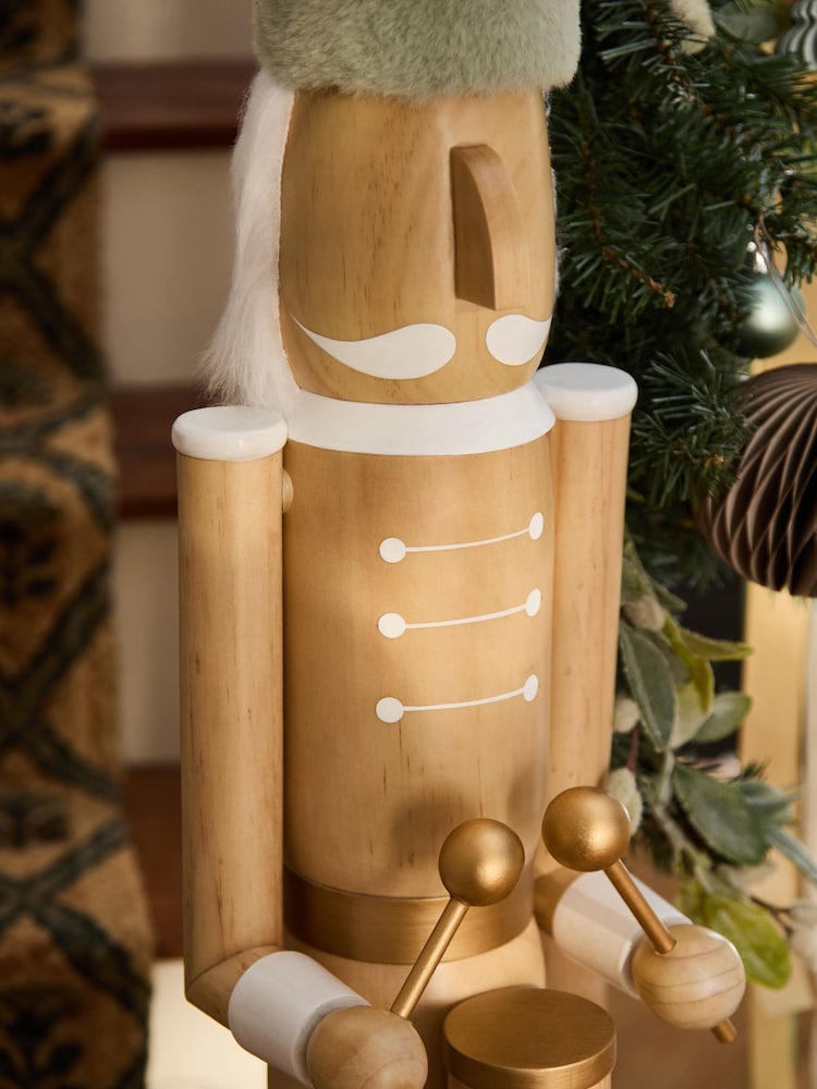 Natural Extra Large Christmas Nutcracker Ornament - Image 2 of 5