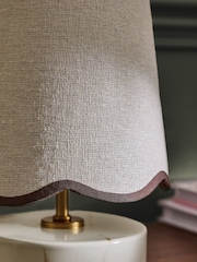 Clarke and Clarke Cream/White Isla Rechargeable Wireless Touch Lamp - Image 4 of 4