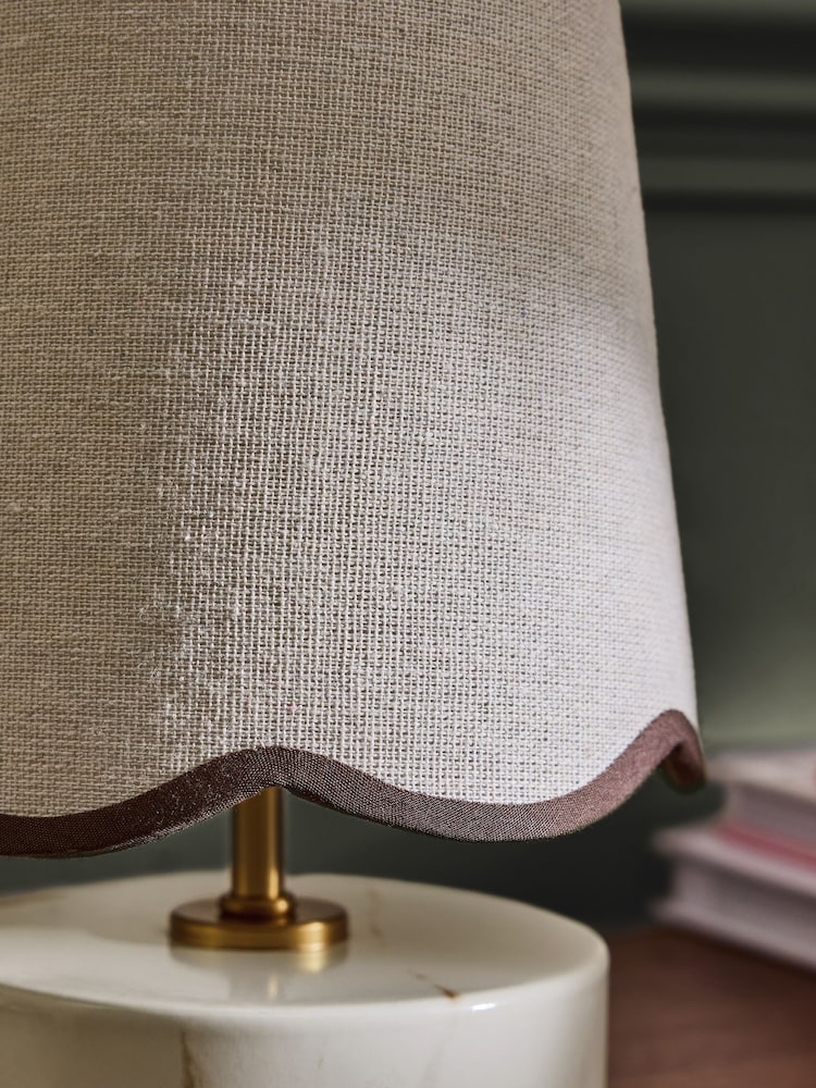Clarke and Clarke Cream/White Isla Rechargeable Wireless Touch Lamp - Image 4 of 4