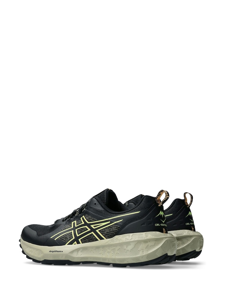 ASICS Mens Gel Sonoma 8 Trail Black Trainers - Image 5 of 8
