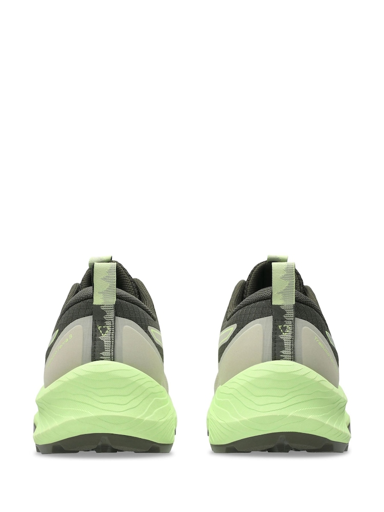 Pantofi sport verzi pentru bărbați ASICS Trabuco Terra - Image 6 of 8