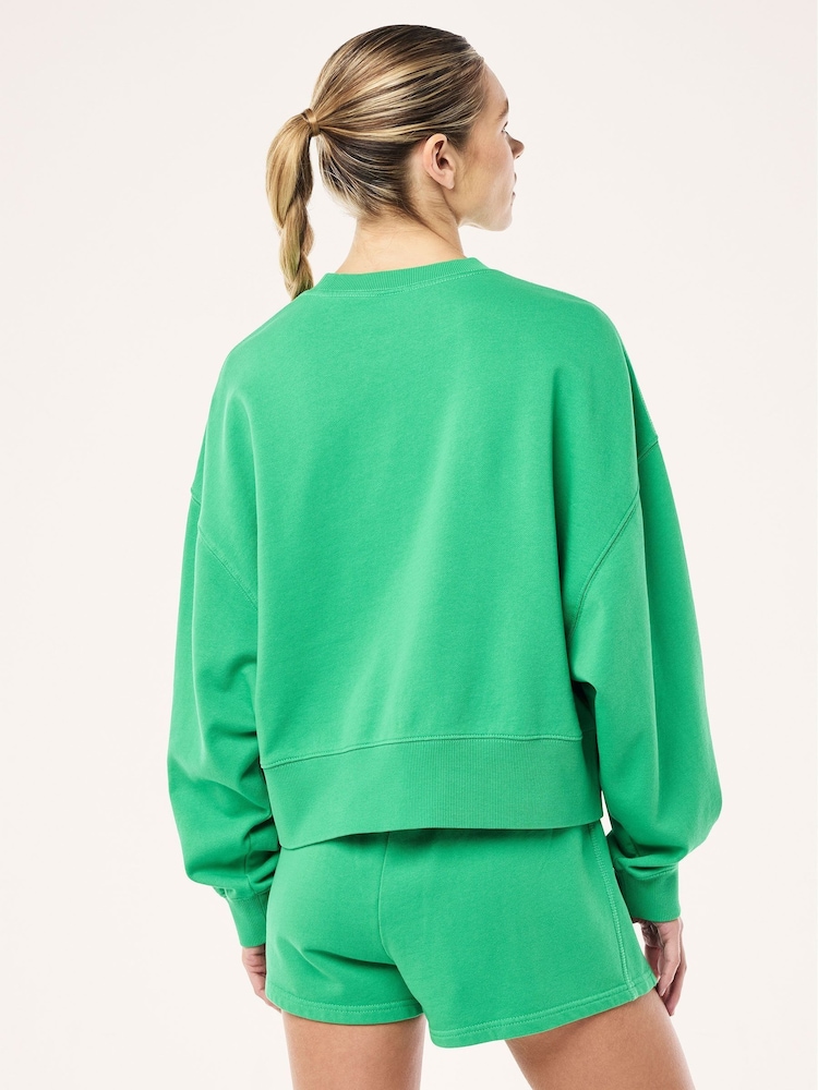 P.E Nation Green Exposition Sweater - Image 2 of 5 P.E Nation Green Exposition Sweater - Image 2 of 5