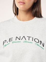 P.E Nation Grey Volume Sweater - Image 4 of 5