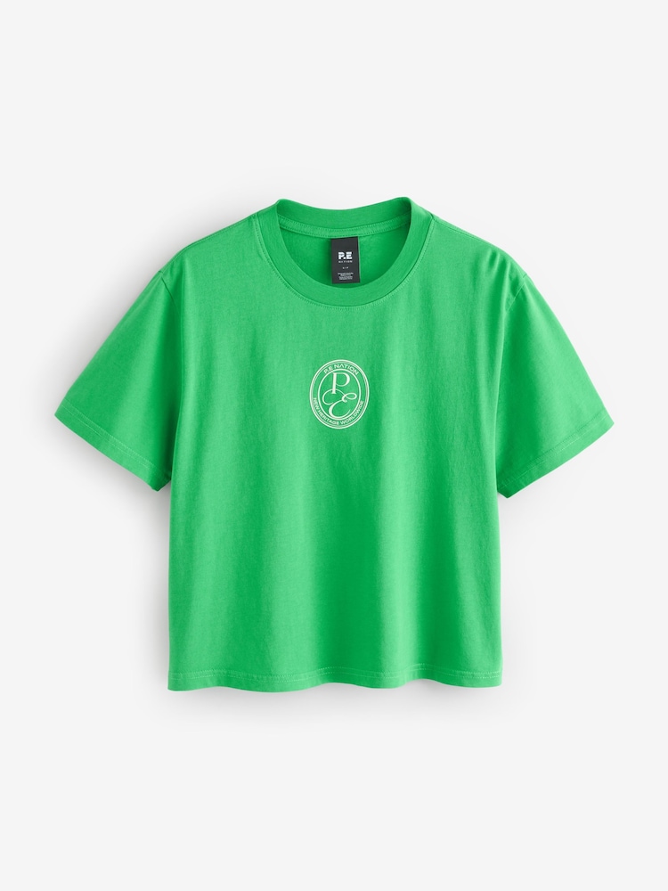 P.E Nation Green Exposition T-Shirt - Image 5 of 5