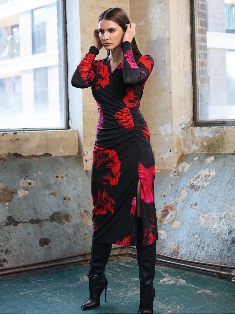 Star by Julien MacDonald Oriental Floral Dress - Bild 2 von 6 Star by Julien MacDonald Oriental Floral Dress - Bild 2 von 6