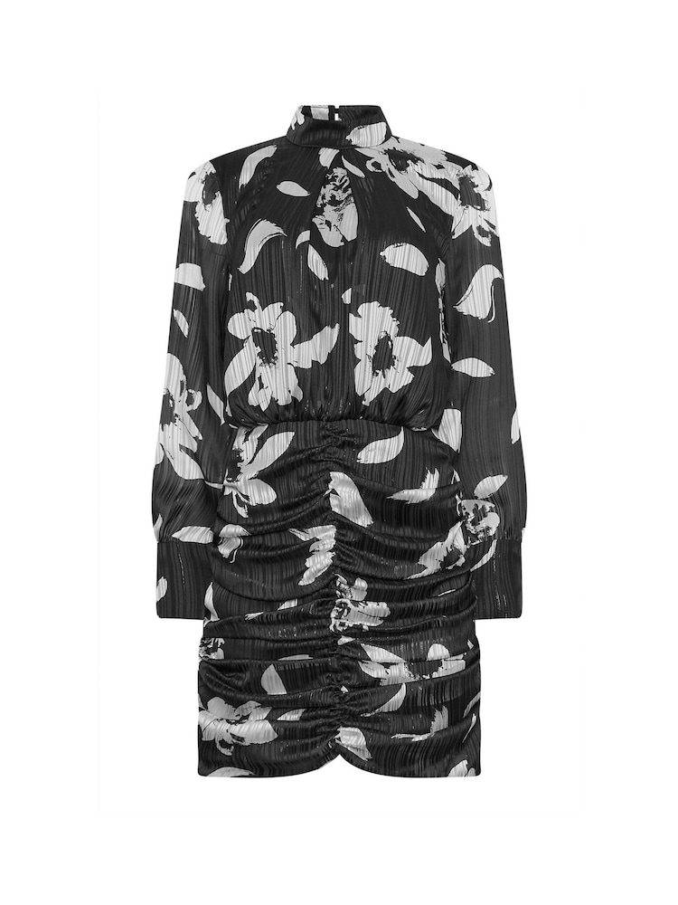 Star by Julien MacDonald Black Floral Dress - Image 6 of 6