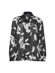Star by Julien MacDonald Black Floral Blouse - Image 6 of 6