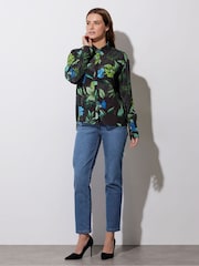 Star by Julien MacDonald Gem Button Floral Leaf Shirt - Image 2 of 6