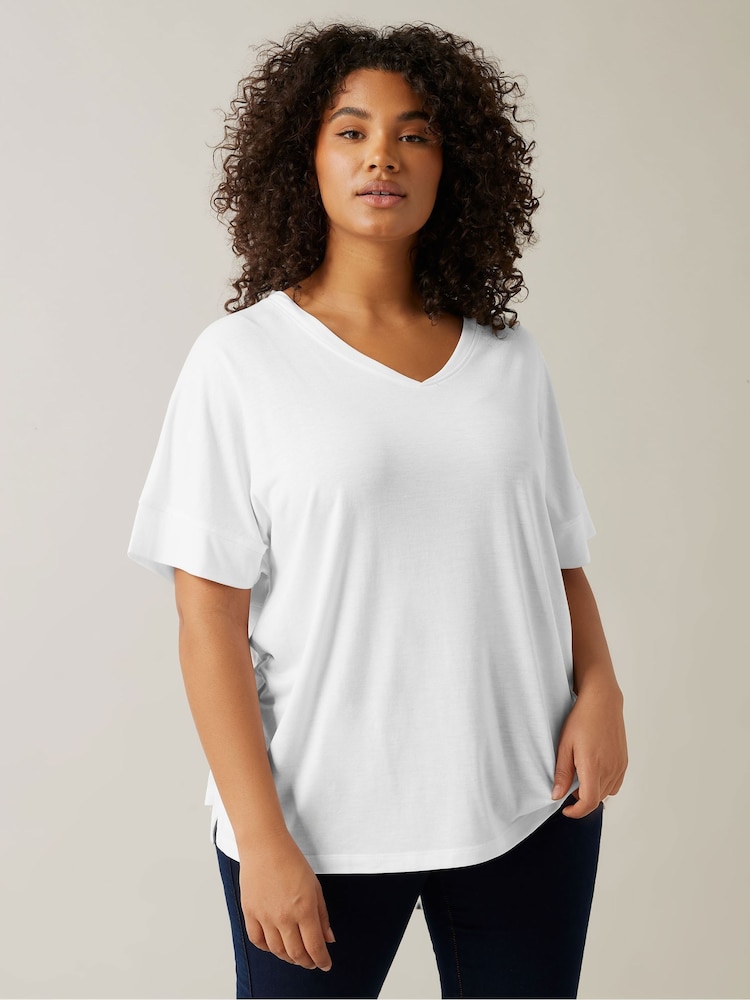 Evans Modal T-Shirt 2 Pack - Image 2 of 8