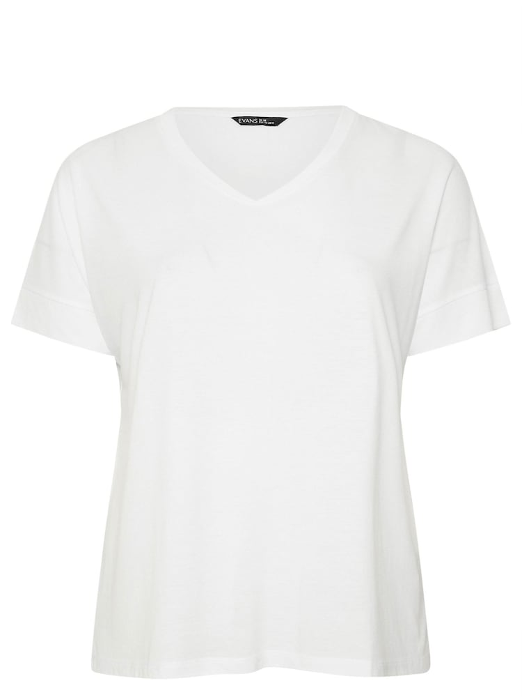 Evans Modal T-Shirts 2 Pack - Image 8 of 8 Evans Modal T-Shirts 2 Pack - Image 8 of 8