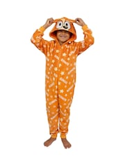 Character Orange Bingo Fleece All-In-One With 3D Ears - Image 1 of 8