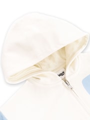 Character Cream Zipped 100% Cotton Hoodie And Joggers Set - Image 12 of 13