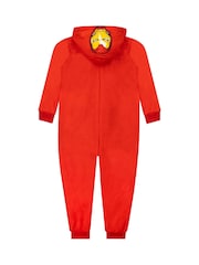 Character Red Marvel Iron Man Dress Up Fleece Onesie - Image 2 of 11