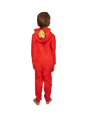 Character Red Marvel Iron Man Dress Up Fleece Onesie - Image 8 of 11