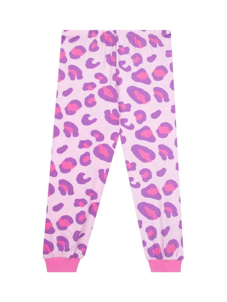 Harry Bear Leopard Imprimé Manches longues Pyjamas - Image 3 of 5