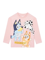 Character Pink Bluey And Bingo Long Sleeve Top And Leggings Set - Image 3 of 13