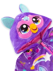 Character Purple Furby Fleece Hooded All-In-One - Image 6 of 11
