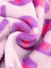 Harry Bear Pink Leopard Print All In One Fleece - Image 8 of 8