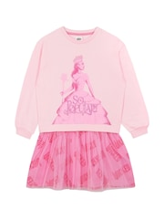 Character Pink Wicked Glinda The Good Witch Glitter Sweatshirt Dress - Image 1 of 10