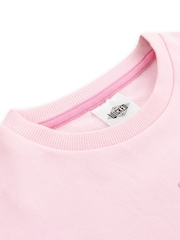 Character Pink Wicked Glinda The Good Witch Glitter Sweatshirt Dress - Image 4 of 10