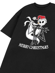 Vanilla Underground Black Disney Nightmare Before Christmas Unisex Adults T-Shirt - Image 5 of 6