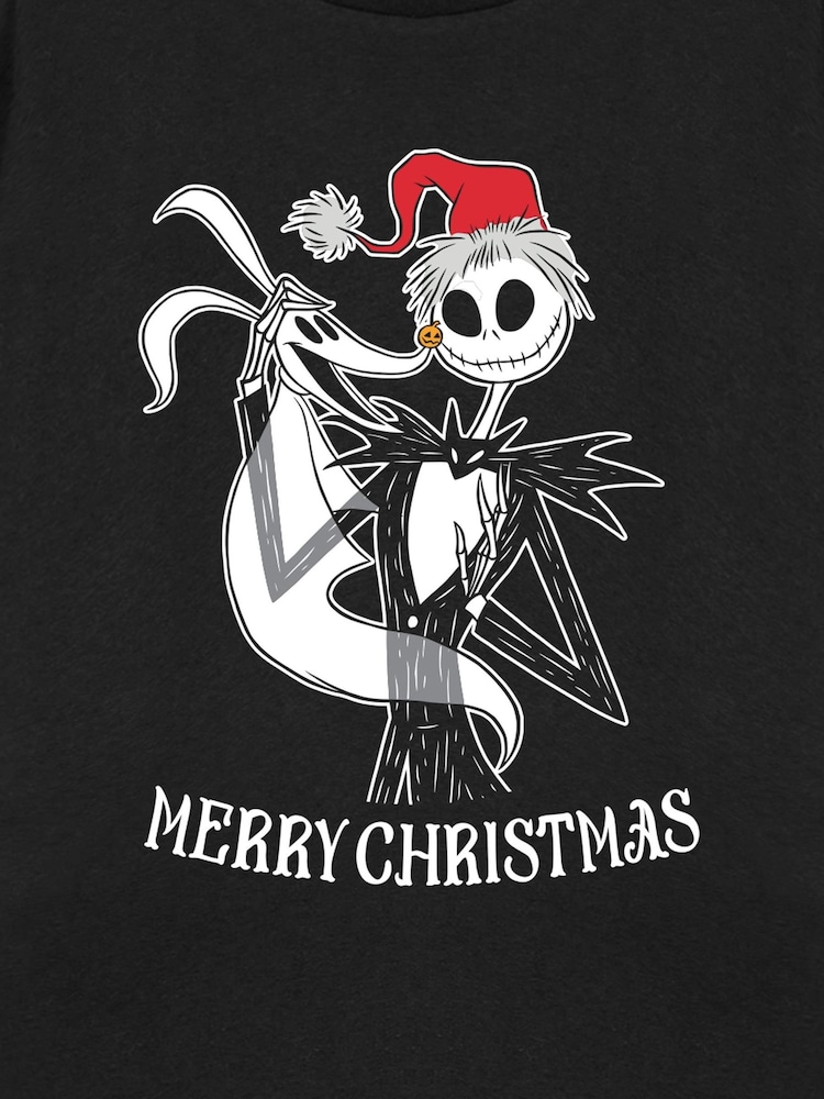 Vanilla Underground Black Disney Nightmare Before Christmas Unisex Adults T-Shirt - Image 6 of 6