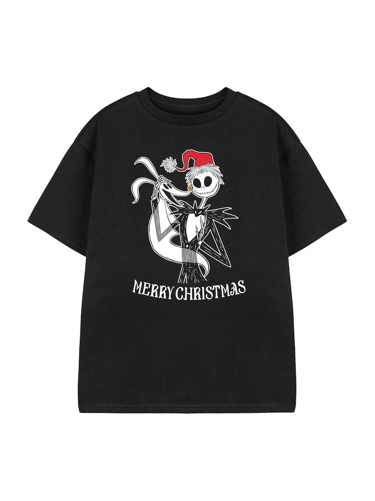 Vanilla Underground Black Disney Nightmare Before Christmas Unisex Kids T-Shirt - Image 2 of 6 Vanilla Underground Black Disney Nightmare Before Christmas Unisex Kids T-Shirt - Image 2 of 6
