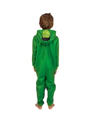 Enobarvna pižame iz flisa z motivom Marvel The Incredible Hulk Dress Up - Slika 5 iz 11