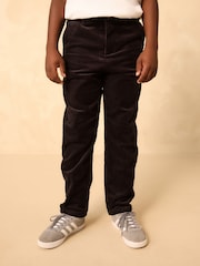 Navy Regular Fit Premium Corduroy Trousers (3-16yrs) - Image 1 of 6