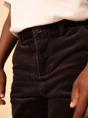 Navy Regular Fit Premium Corduroy Trousers (3-16yrs) - Image 3 of 6