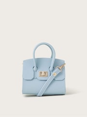 Monsoon Blue Mini Portobello Handheld Bag - Image 1 of 4